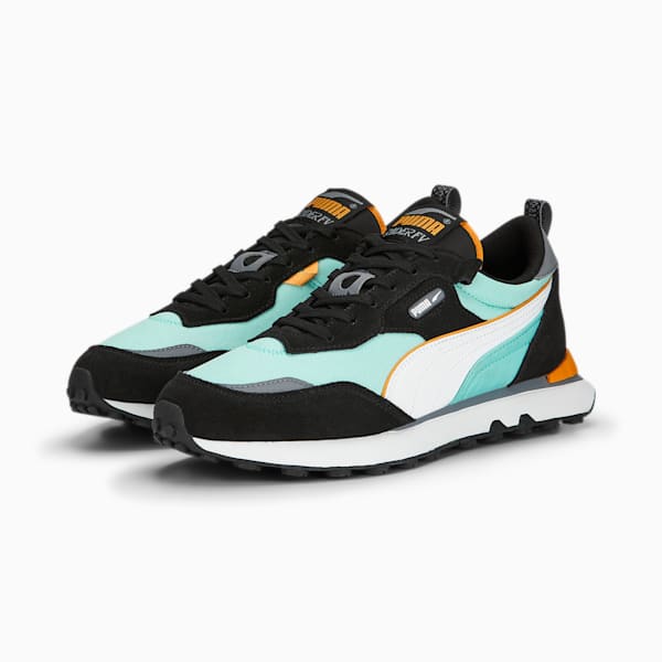 SPxP Rider FV Unisex Sneakers, PUMA Black-Mint, extralarge-IND