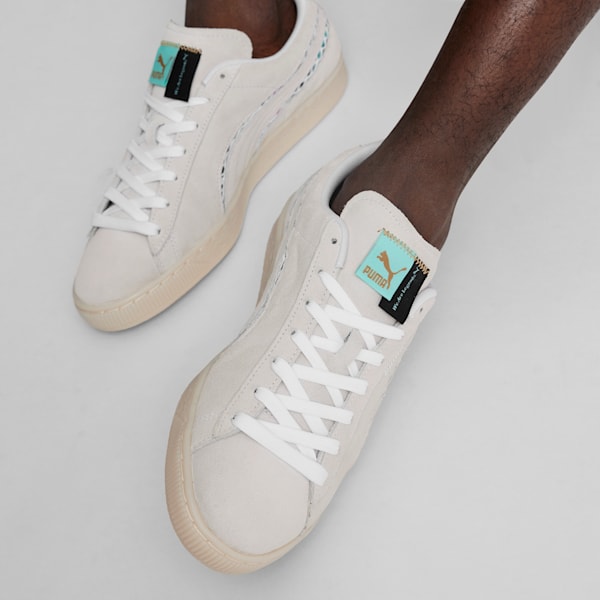 WAL Mas Camp Suede Sneakers, PUMA White-Pristine, extralarge