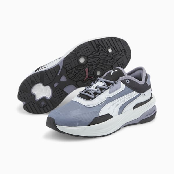 Extent NITRO™ Concrete Jungle Sneakers, PUMA Black-Platinum Gray, extralarge