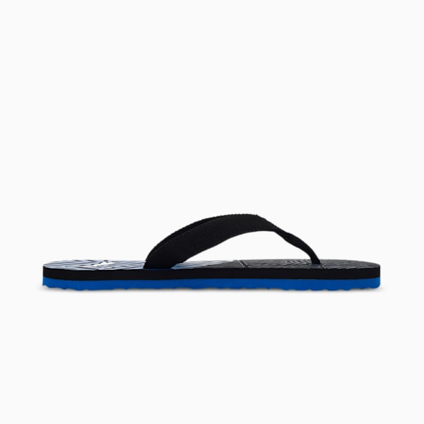 Coasta V2 Men's Flip Flops, PUMA Black-Victoria Blue-PUMA White, extralarge-IND