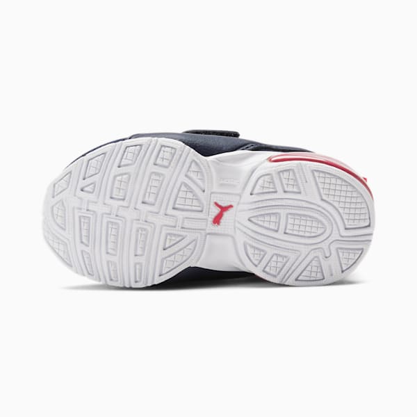Axelion Slip-On Toddlers' Shoes, Peacoat-PUMA White-High Risk Red, extralarge