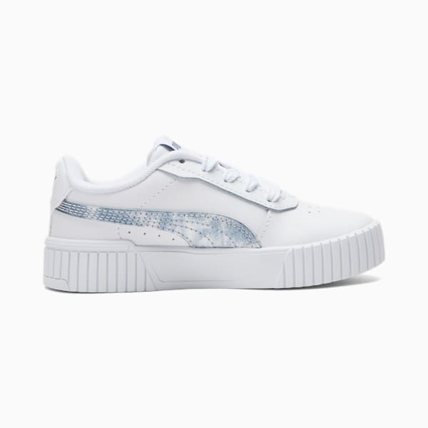 Carina 2.0 Cloudy Day Little Kids' Shoes, Puma White-Evening Sky