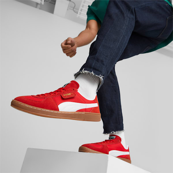 Super Team OG Sneakers, For All Time Red-PUMA White
