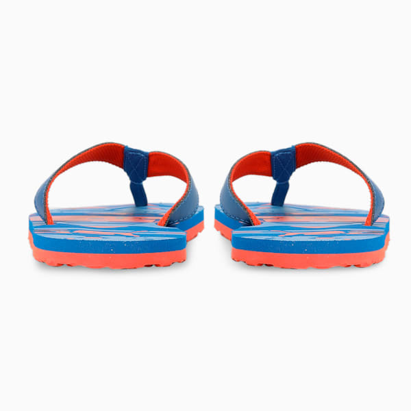 Jimmy Youth Flipflops, Victoria Blue-Nasturtium-PUMA White, extralarge-IND