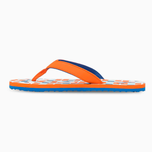 Bobble Youth Flip Flops, Victoria Blue-PUMA White-Light Aqua, extralarge-IND