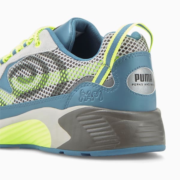 PUMA x PERKS AND MINI PREVAIL トレイルシューズ, Deep Dive-Lime Squeeze, extralarge-JPN