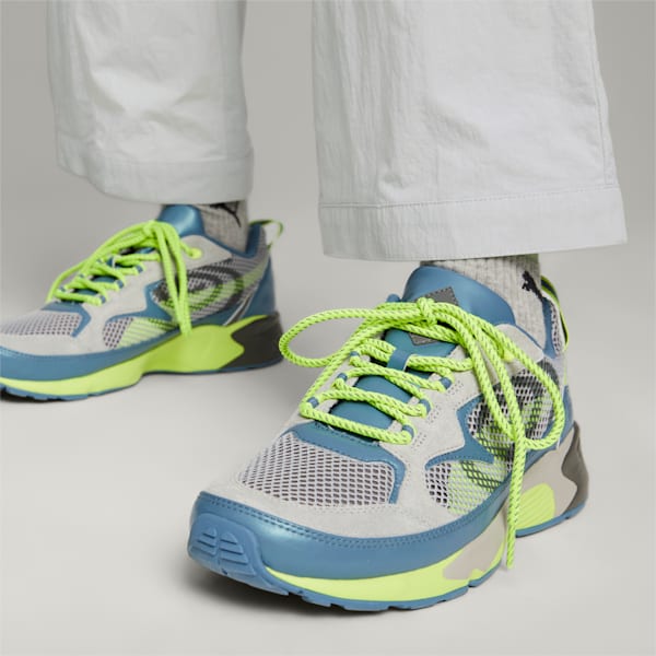 PUMA x PERKS AND MINI Prevail Men's Sneakers, Deep Dive-Lime Squeeze, extralarge