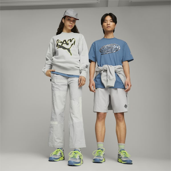 PUMA x PERKS AND MINI PREVAIL トレイルシューズ, Deep Dive-Lime Squeeze, extralarge-AUS