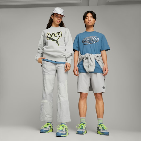 PUMA x PERKS AND MINI PREVAIL トレイルシューズ, Deep Dive-Lime Squeeze, extralarge-JPN