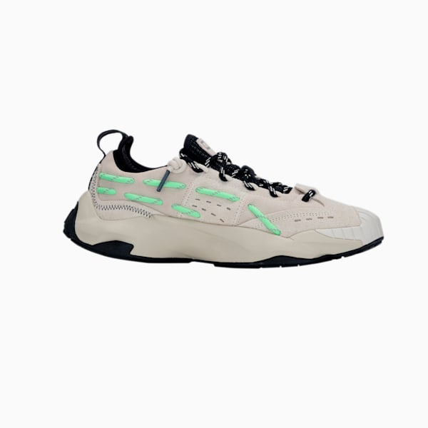 Plexus Elektro Green Sneakers, Eggnog-Elektro Green