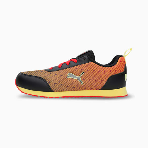 Sunny Youth Sneakers, High Risk Red-Yellow Pear-PUMA Black, extralarge-IND