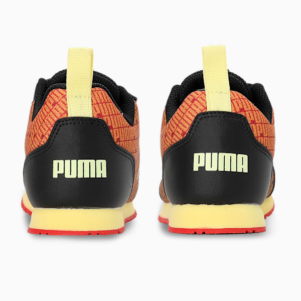 PUMA Sunny Kids' Lightweight Casual Shoes, High Risk Red-Yellow Pear-PUMA Black, extralarge-IND