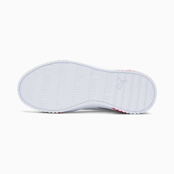 Zapatos deportivos Carina 2.0 Fade para niños grandes , Puma White-Puma White-Sunset Pink, extragrande