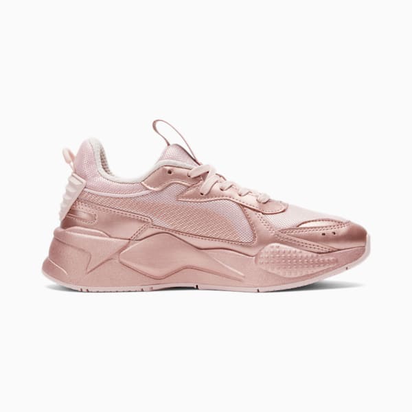 white and rose gold puma