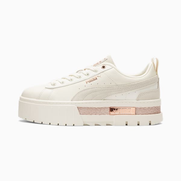 puma rose gold platform sneaker