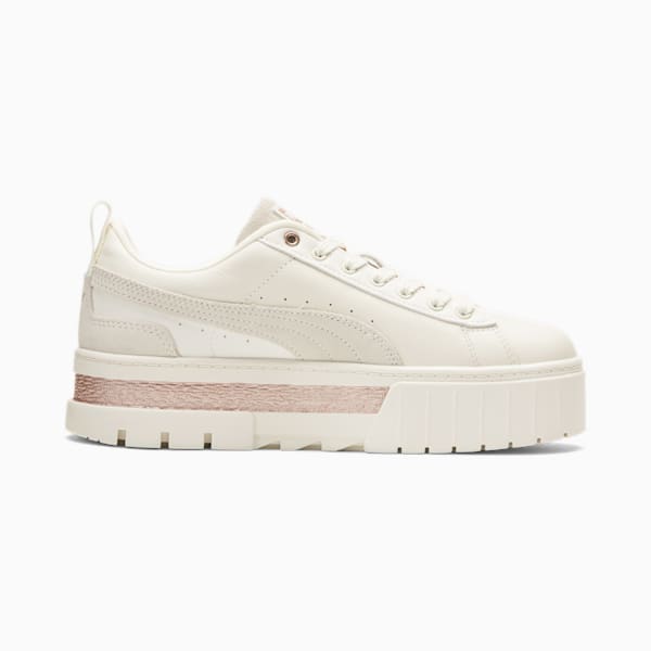 puma rose gold platform sneaker