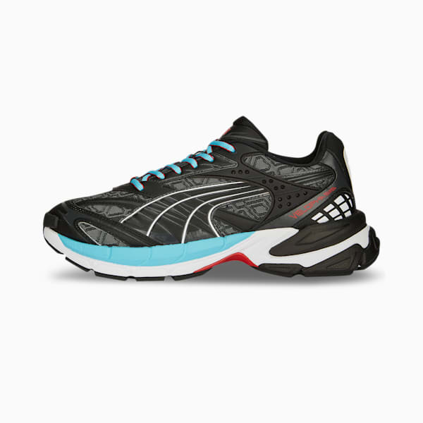 Velophasis Luxe Sport Unisex Sneakers, PUMA Black-Hero Blue, extralarge-IND