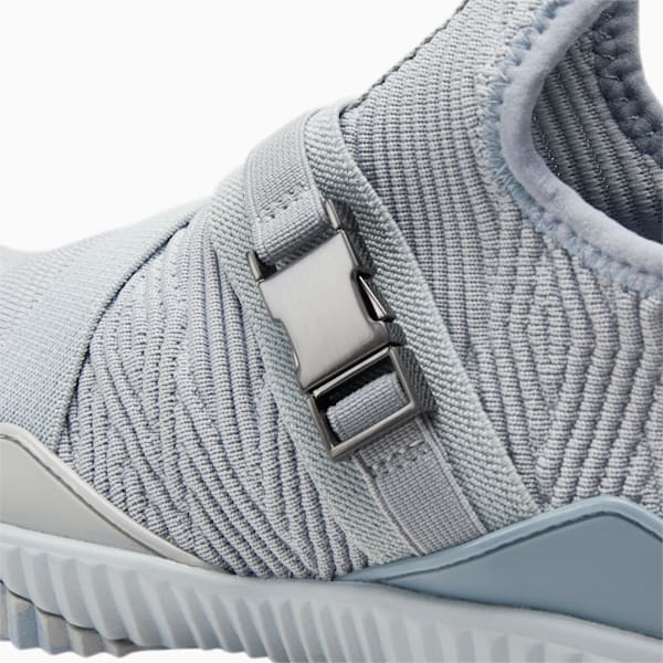 Zapatos deportivos PUMA x DIXIE Defy Mid para mujer, Platinum Gray