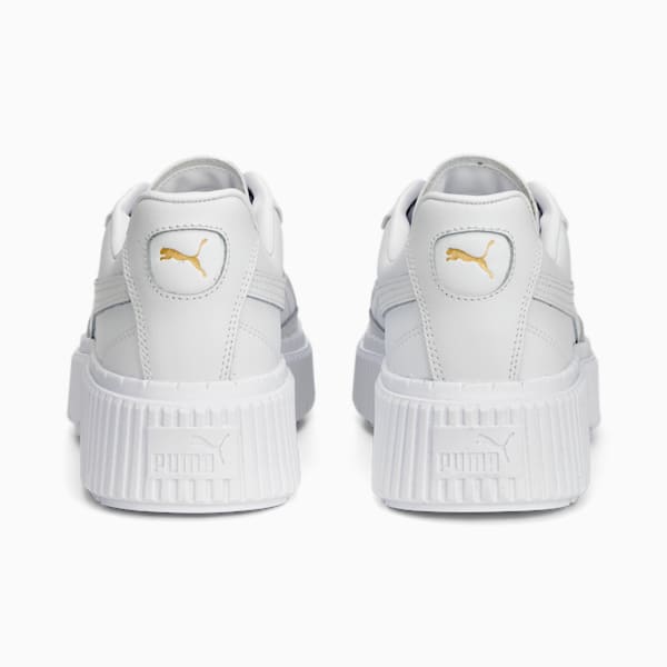 ウィメンズ ディナーラ レザー スニーカー, PUMA White, extralarge-JPN