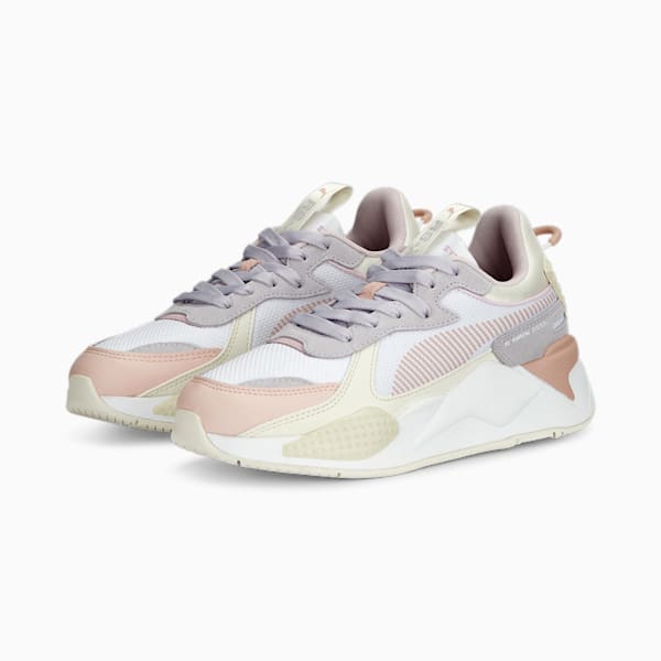 RS-X Candy Women's Sneakers, PUMA White-Spring Lavender