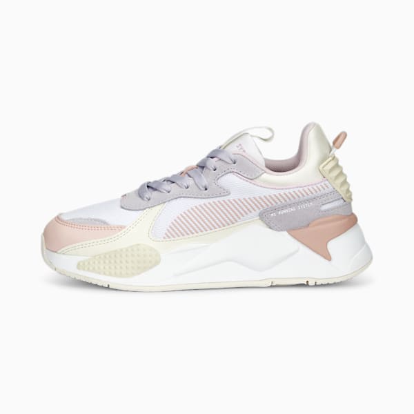 RS-X Candy Women's Sneakers, PUMA White-Spring Lavender