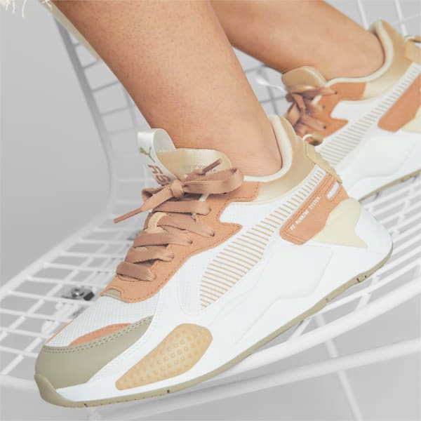 RS-X Candy Women's Sneakers, PUMA White-Dusty Tan, extralarge-IND