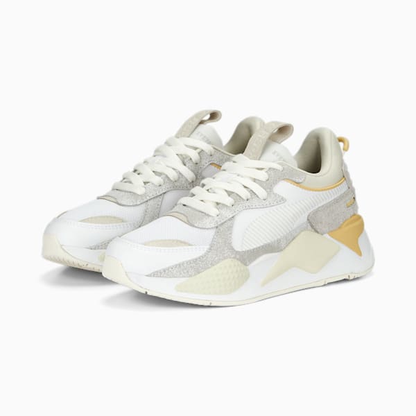 RS-X Thrifted Women's Sneakers, PUMA White-Pristine-Feather Gray, extralarge-IND