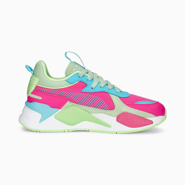 RS-X Brighter Days Women's Sneakers, Light Mint-Ravish-PUMA White, extralarge-IND