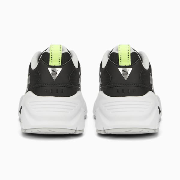 Trinomic Mira Tech Chrome Women's Sneakers, PUMA White-PUMA Black, extralarge-IND