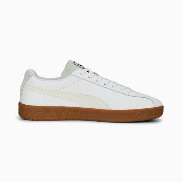 Delphin Leather Unisex Sneakers, PUMA White-Pristine, extralarge-IND