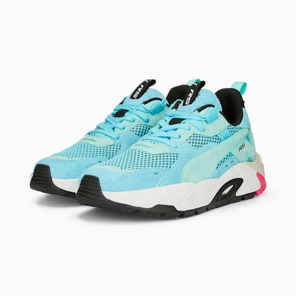 RS-Trck Horizon Unisex Sneakers, Hero Blue-Electric Peppermint, extralarge-IND