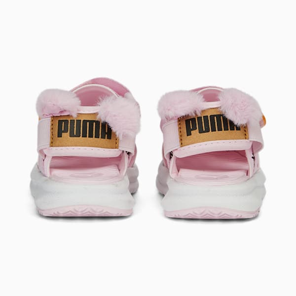 ベビー プーマ エボルブ メイツ サンダル 13-15cm, Pearl Pink-PUMA Black-PUMA White-PUMA Gold, extralarge-JPN