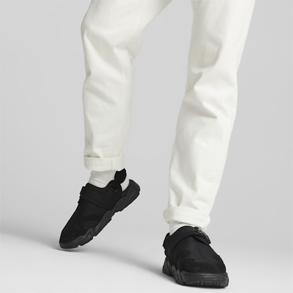 TS-01 Tonal Unisex Sandals, PUMA Black-PUMA White, extralarge-IND