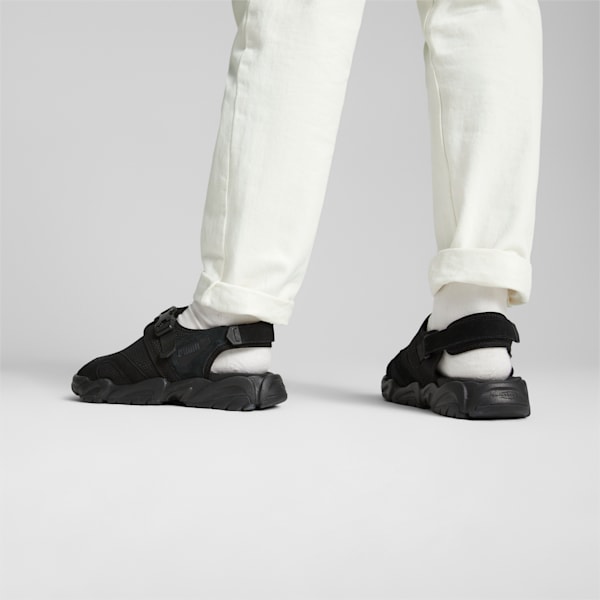 TS-01 Tonal Sandals, PUMA Black-PUMA White, extralarge-IND