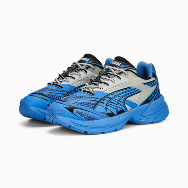 Velophasis Factory Sneakers, Dusky Blue-PUMA Black, extralarge-IND