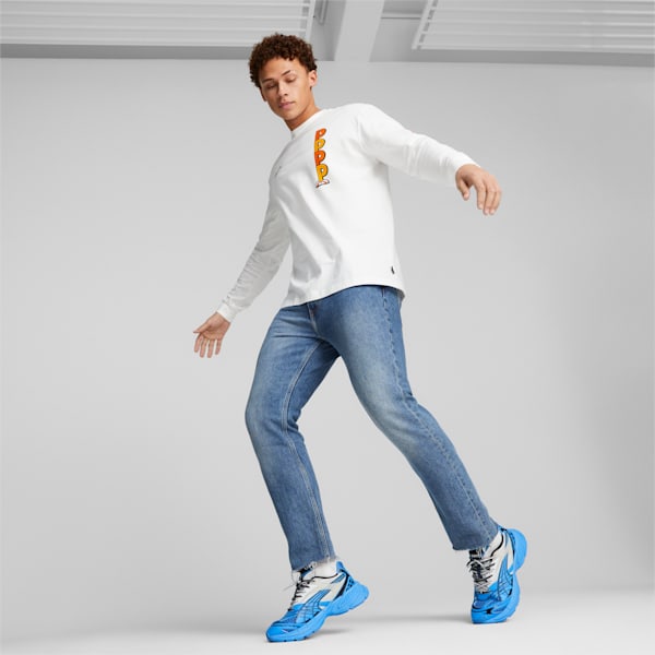 Velophasis Factory Sneakers, Dusky Blue-PUMA Black, extralarge-IND