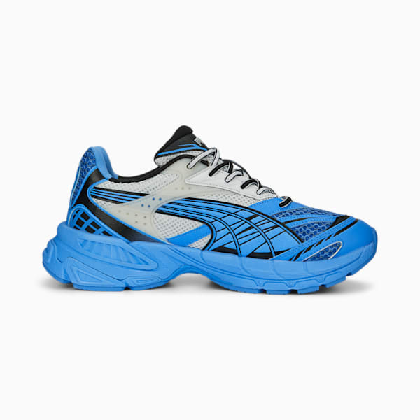 Velophasis Factory Sneakers, Dusky Blue-PUMA Black, extralarge-IND