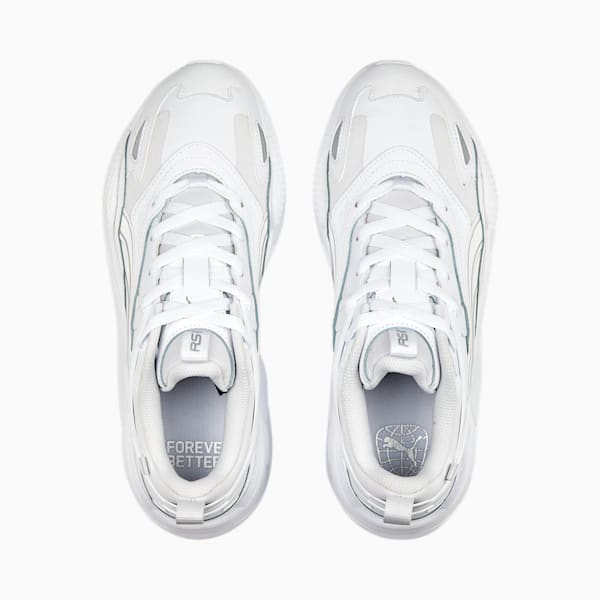 ユニセックス RS-X EFEKT リフレクティブ スニーカー, PUMA White-PUMA Silver, extralarge-JPN