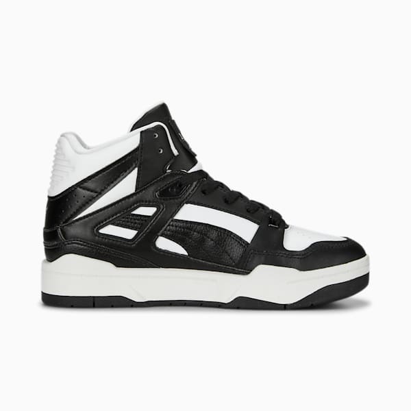 Slipstream Hi Runway Women's Sneakers, PUMA Black-Warm White-PUMA White, extralarge