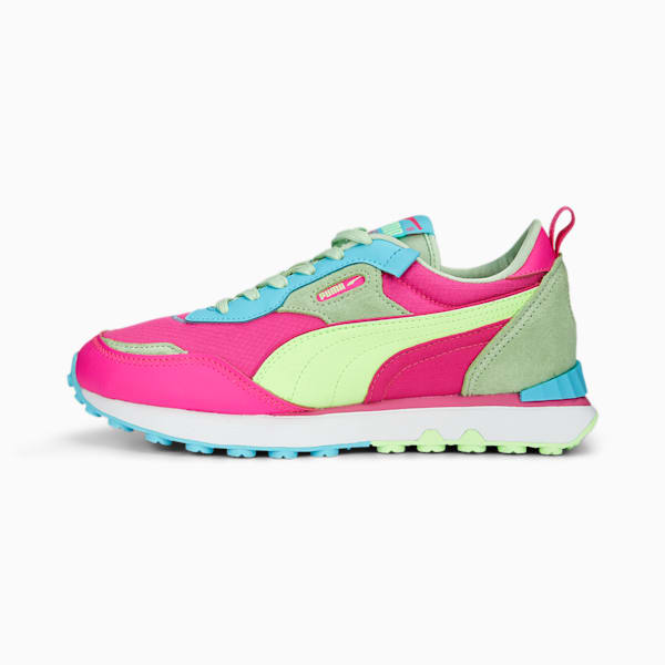 Rider FV Brighter Days Women's Sneakers, Ravish-Fizzy Lime, extralarge-IND