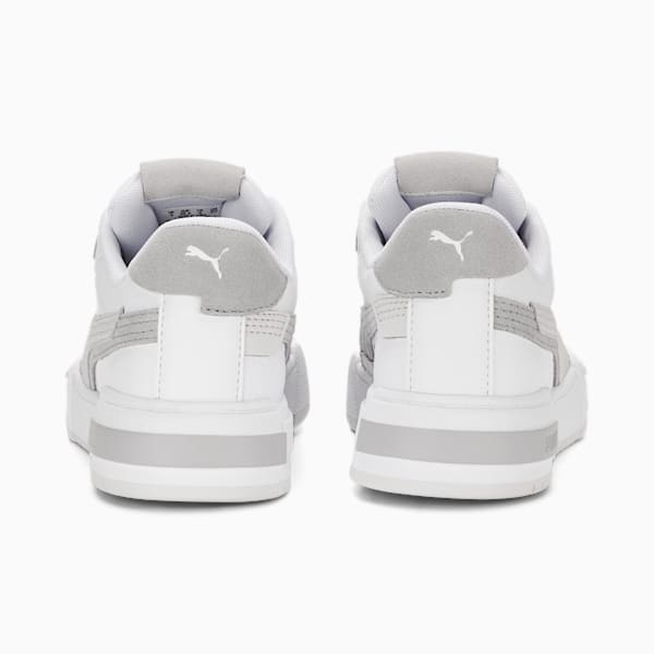 CA Pro Glitch Big Kids' Sneakers, PUMA White-Harbor Mist-Feather Gray, extralarge