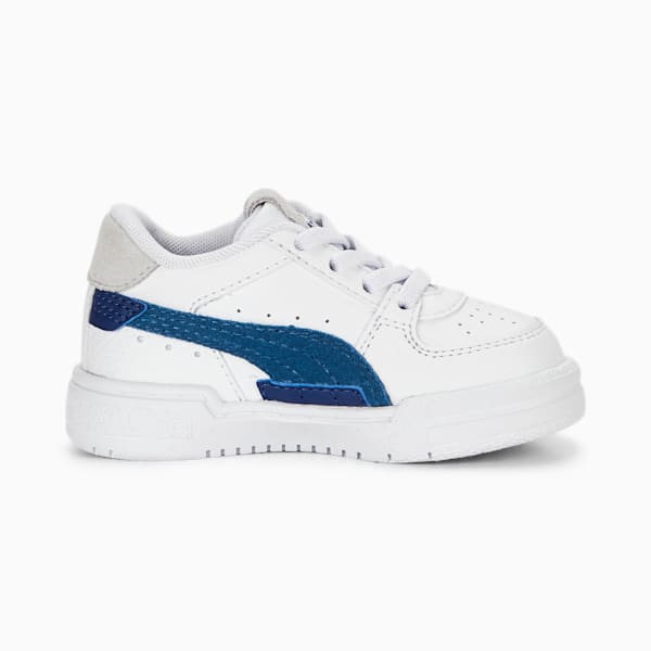 CA Pro Glitch Toddlers' Shoes, PUMA White-Lake Blue-Feather Gray, extralarge