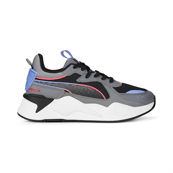 Zapatos deportivos RS-X 3D para niños grandes, PUMA Black-Gray Tile