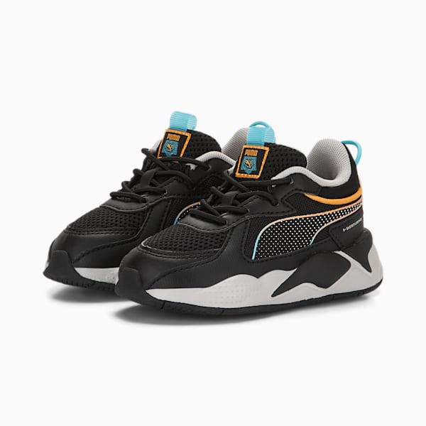 RS-X 3D Sneakers Toddlers, PUMA Black-Harbor Mist
