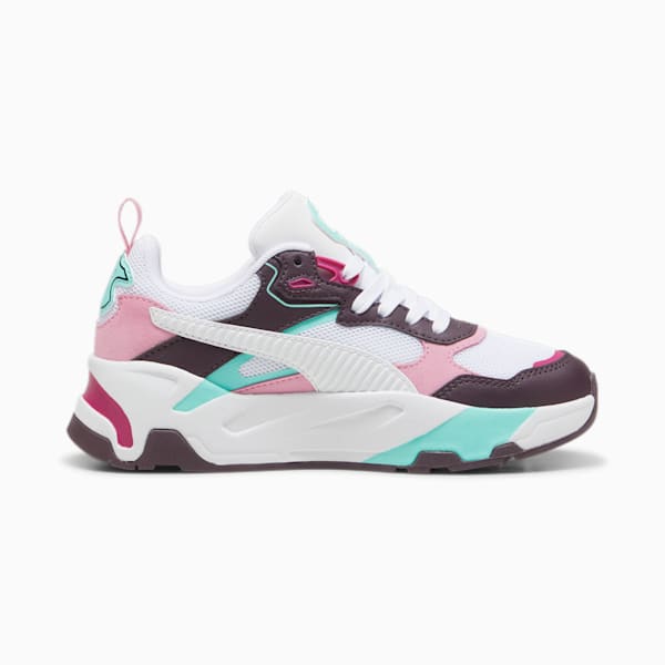 Sneakers F1® Trinity Enfant et adolescent, Midnight Plum-PUMA White-Mint-Mauved Out, extralarge