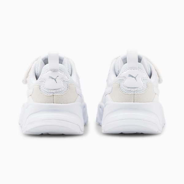 Tenis juveniles Trinity, PUMA White-PUMA White-PUMA Silver, extralarge