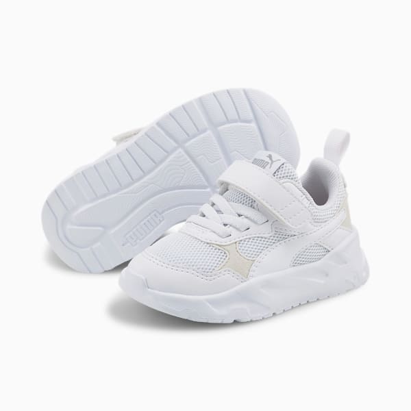 Trinity Sneakers Babies, PUMA White-PUMA White-PUMA Silver, extralarge-GBR