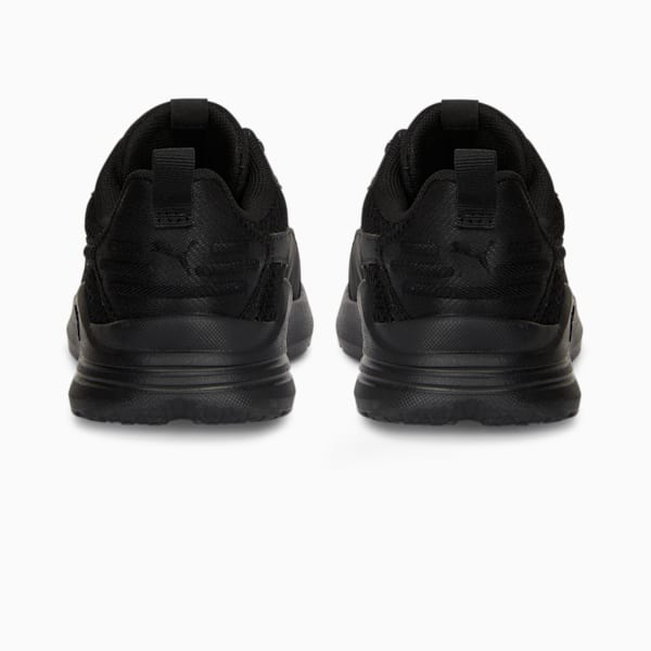Wired Run Pure Shoes Kids, PUMA Black-PUMA Black-Shadow Gray, extralarge-GBR