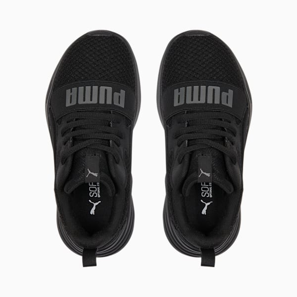 Wired Run Pure Shoes Kids, PUMA Black-PUMA Black-Shadow Gray, extralarge-GBR