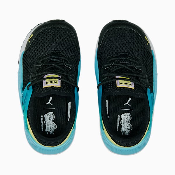 ベビー PUMA x スポンジ・ボブ ペーサー フューチャー スニーカー 13-16cm, PUMA Black-Hero Blue-Lucent Yellow, extralarge-JPN